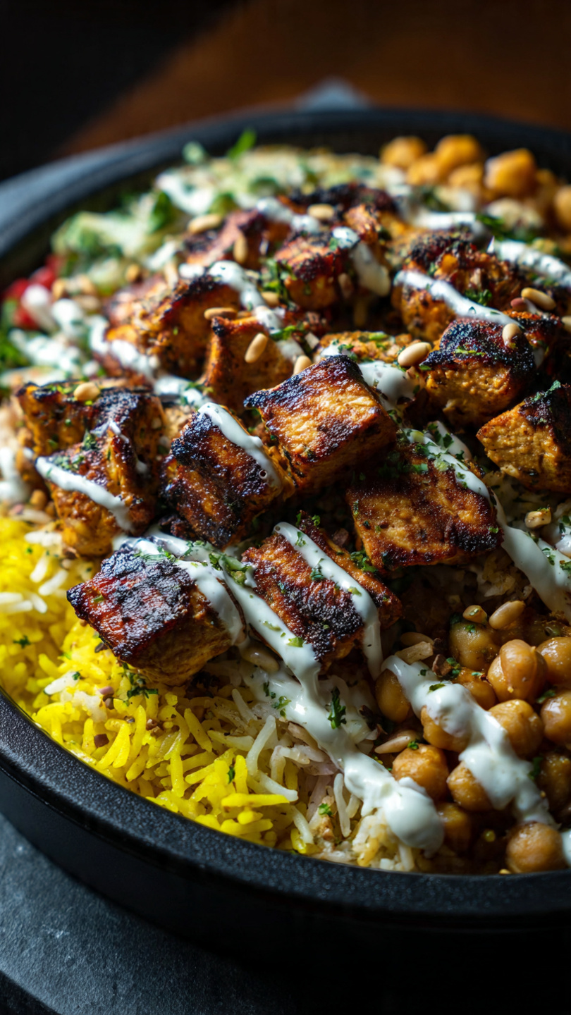 فتة شيش طاووق